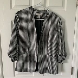 H&M Houndstooth Blazer